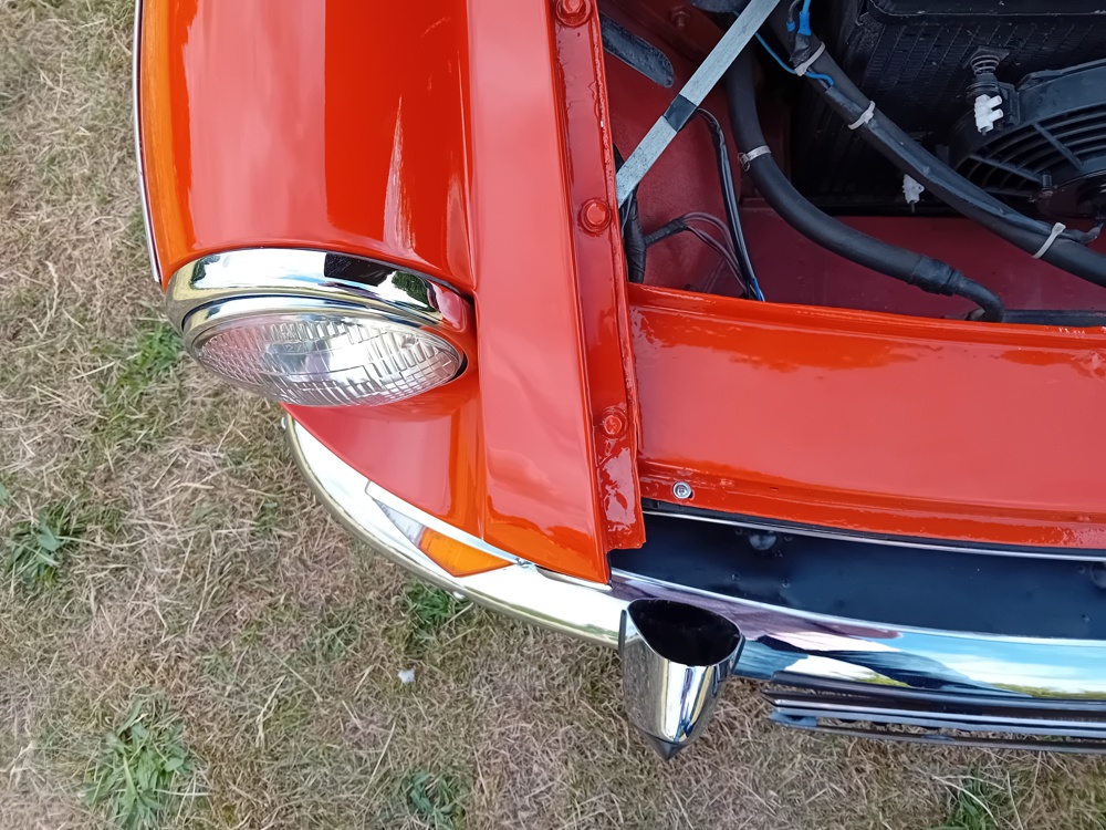 orange mgb gt 8