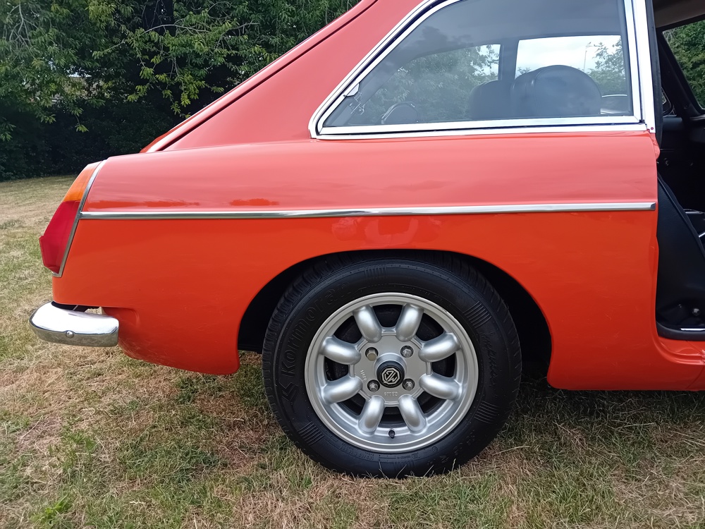 orange mgb gt 10
