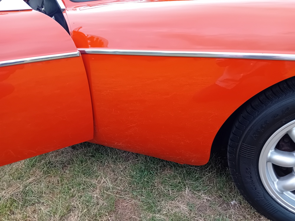 orange mgb gt 13