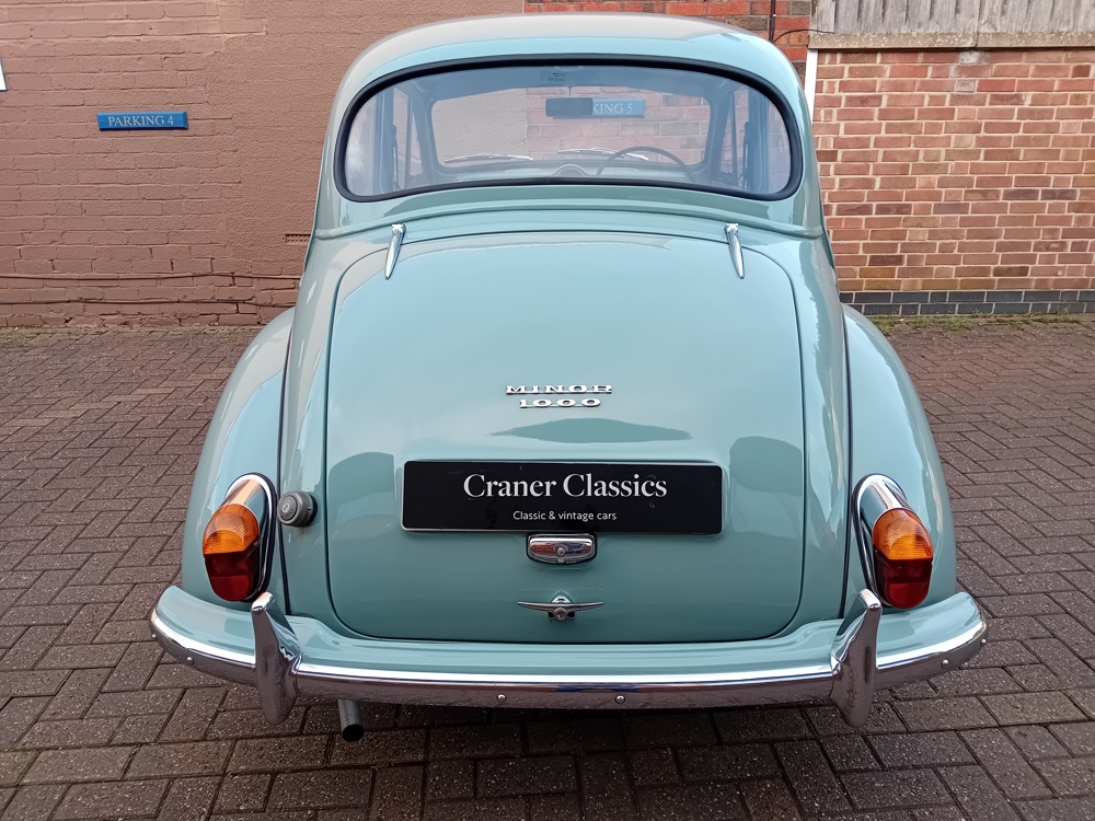 Morris Minor blue